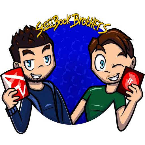 Steelbookbrothers — our two brothers logo